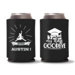 Graduation Koozies D33 - Black