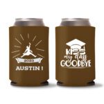 Graduation Koozies D33 - Dark Brown
