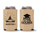 Graduation Koozies D33 - Light Brown