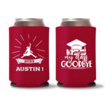 Graduation Koozies D33 - Red