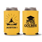 Graduation Koozies D33 - Yellow