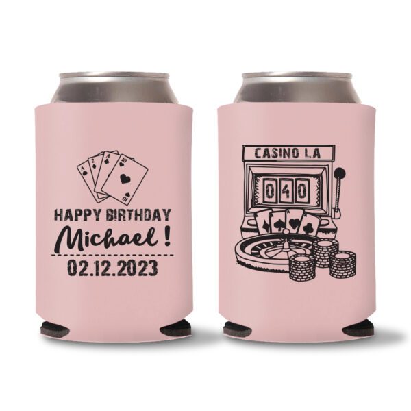 16. Personalized Birthday Favor For 40th - Baby Pink