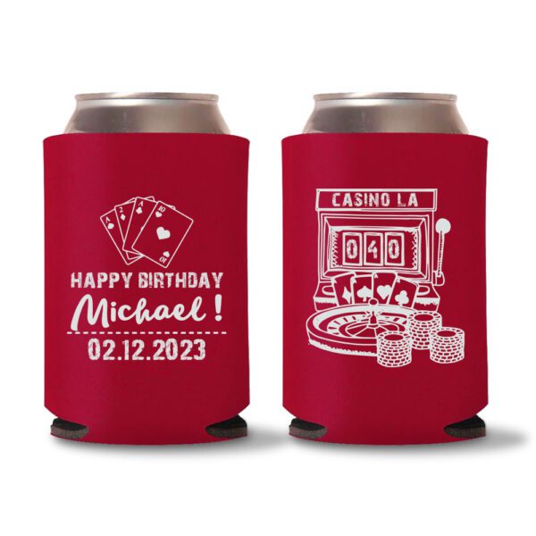 16. Personalized Birthday Favor For 40th - Red