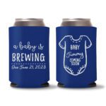 20. Blue Baby Shower Koozies Custom