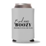 21st birthday koozie D12-Gray