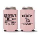 30th Birthday koozies-12 - Baby Pink