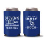 30th Birthday koozies-12 - Blue