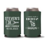 30th Birthday koozies-12 - Green