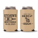 30th Birthday koozies-12 - Light Brown