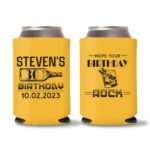 30th Birthday koozies-12 - Yellow