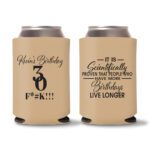 30th Birthday koozies-13 - Light Brown
