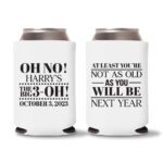 30th Birthday koozies-14 - White