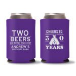 30th Birthday koozies-16 - Purple