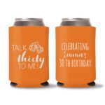 30th Birthday koozies-19 - Orange