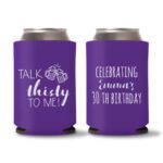 30th Birthday koozies-19 - Purple