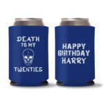 30th Birthday koozies-24 - Blue