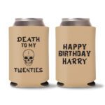 30th Birthday koozies-24 - Light Brown