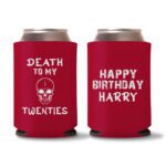 30th Birthday koozies-24 - Red