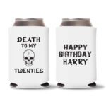 30th Birthday koozies-24 - White