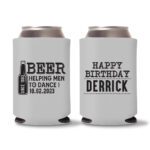 40th Birthday koozies-18 - Gray
