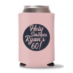60th Birthday Koozies 24 - Baby Pink