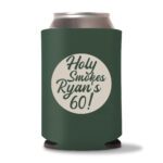 60th Birthday Koozies 24 - Green