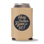 60th Birthday Koozies 24 - Light Brown