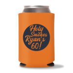 60th Birthday Koozies 24 - Orange