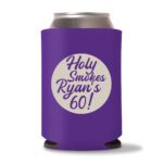60th Birthday Koozies 24 - Purple