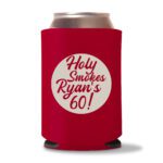 60th Birthday Koozies 24 - red
