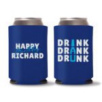 Custom Birthday Koozies D22- Blue