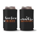 13. Halloween Koozies - Black