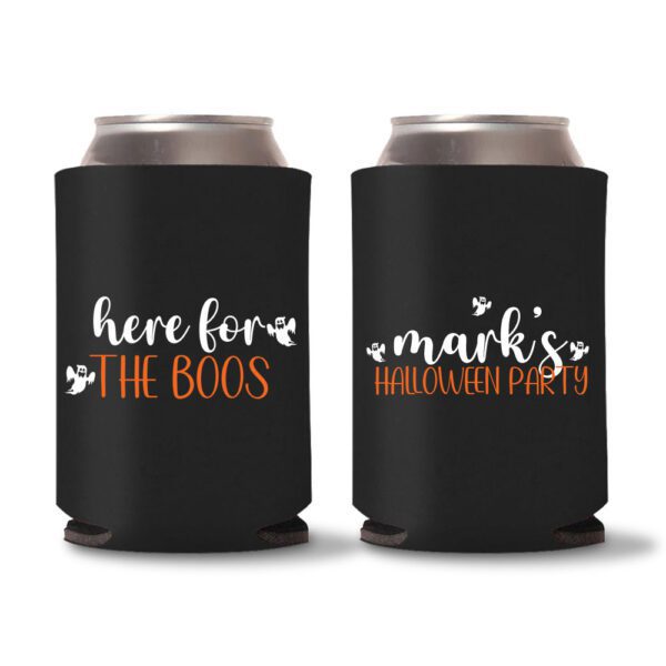 13. Halloween Koozies - Black