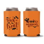 18. Halloween Koozies Trick or Treat - Orange Updated
