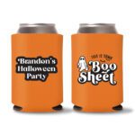 22. Halloween Party Koozies - Orange