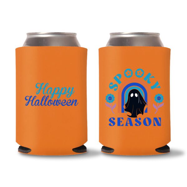 23. Halloween Party Koozies - Orange