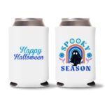 23. Halloween Party Koozies - White