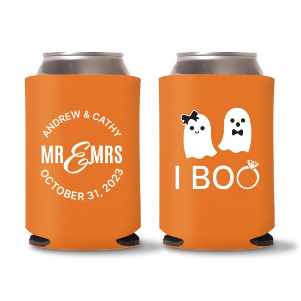 24. Custom Halloween Koozies - Orange