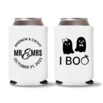 24. Custom Halloween Koozies - White